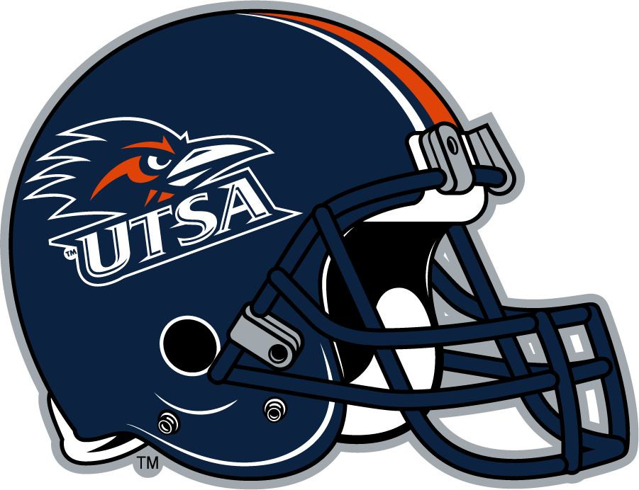 Texas-SA Roadrunners 2011-2012 Helmet diy DTF decal sticker